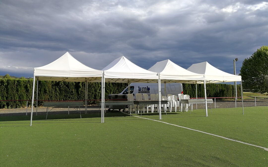 carpas blancas