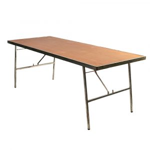 mesa plegable de madera