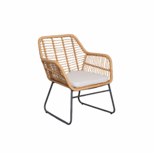 Sillón de ratán